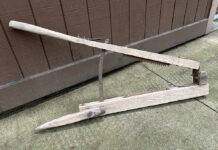 With trees cut down, firewood takes center stage clamping device