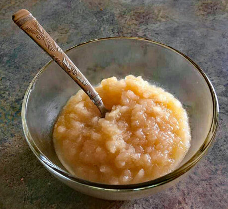 Homemade applesauce