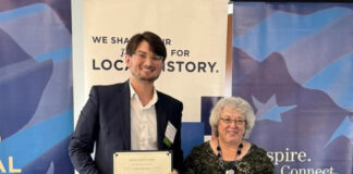 Alliance groups receive awards for historic district walking tour