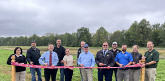 Baughman H2Ohio Wetland Restoration Project completed baughman