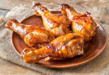 Oven-Barbecued Drumsticks