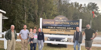 volunteers with Jess, Sara and Gary