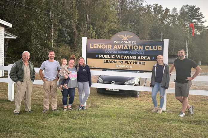 volunteers with Jess, Sara and Gary