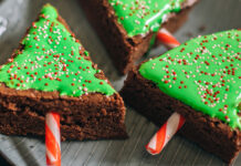Christmas Tree Brownies