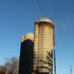 Silo fire may burn for months following barn fire at Portage County farm mantua silo fire