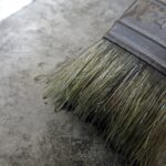 Time and table paint brush