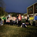 Residents talk hazards of hydrogen at ARCH 2 public comment meeting ARCH 2 rally