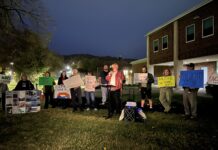 Residents talk hazards of hydrogen at ARCH 2 public comment meeting ARCH 2 rally