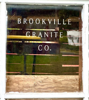 brookville granite co sign