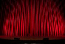 From verse to worse red theater curtain