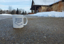 Remember sensible winter salting Salt Mug
