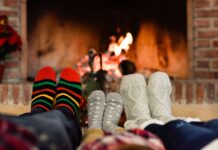 Cold front fireplace