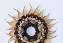 Mother Nature’s cast-offs wreath