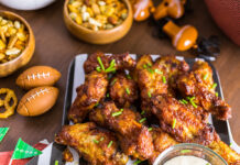 Chicken Wings and Sauces