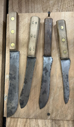 butchering knives