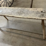 Butchering was first big event of winter season butchering bench