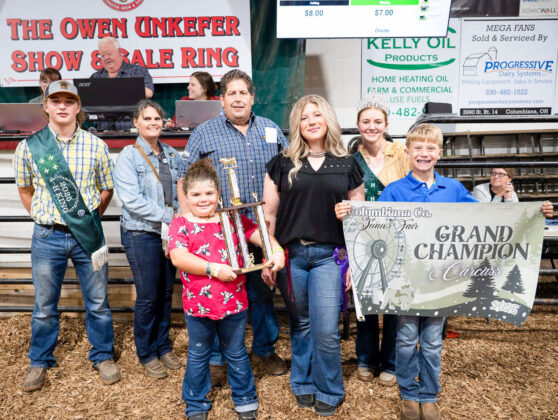 GRAND CHAMPION CARCASS STEER: MADISON AEGERTER
