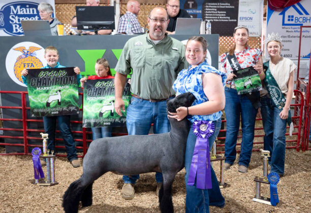 GRAND CHAMPION LAMB: ELIZABETH PIROGOWICZ