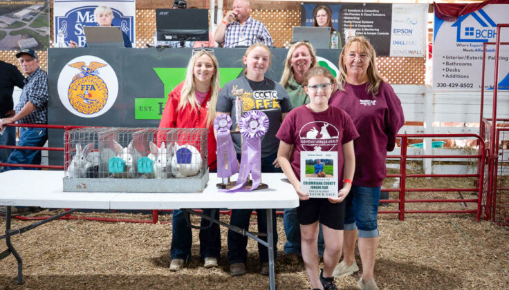 RESERVE CHAMPION FRYER: GEMMA DAVID