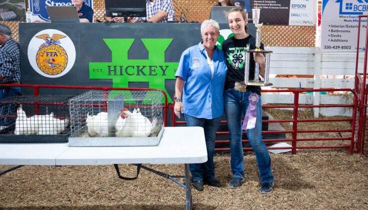 RESERVE CHAMPION CHICKENS: CLAIRE LIPOSKY