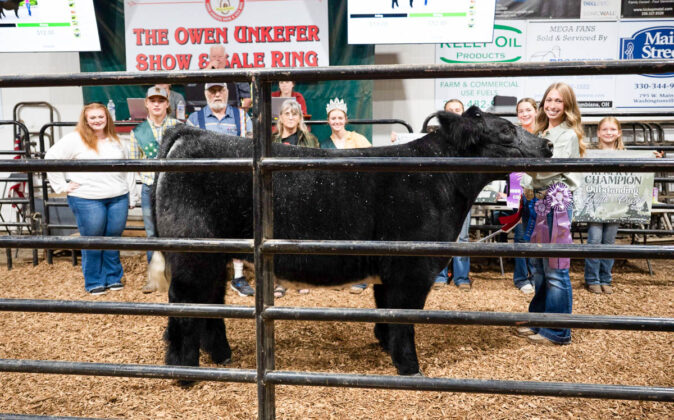 RESERVE CHAMPION STEER: KAMRYN KIKO