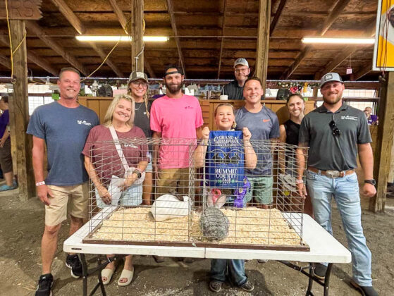 GRAND CHAMPION MARKET RABBITS: MOLLY CROASMUN