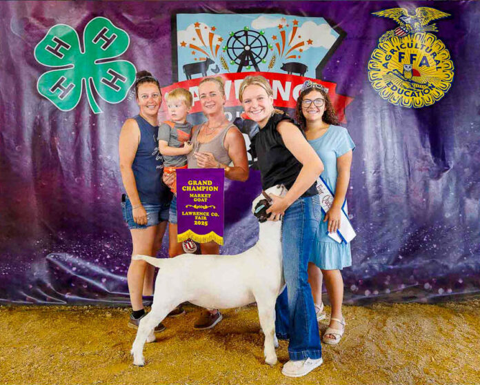GRAND CHAMPION GOAT: HALEY PORADA