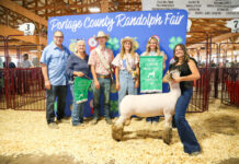 Portage County Randolph Fair Livestock Sale results