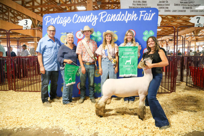 GRAND CHAMPION LAMB: SAVANNAH WHITE