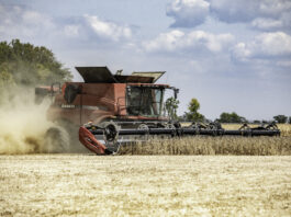 The farm economy: Is a storm on the horizon? fsr soybean harvest