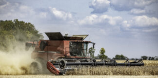 The farm economy: Is a storm on the horizon? fsr soybean harvest