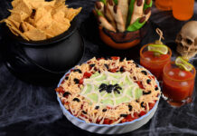 Spider Web Taco Dip