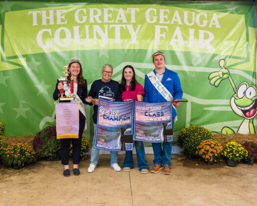RESERVE CHAMPION MARKET LAMB: SADIE PETRASH