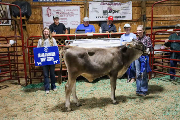 GRAND CHAMPION DAIRY FEEDER: JOSEY HUNTER
