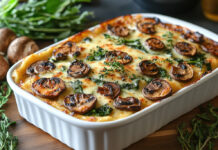 Spinach Feta Strata