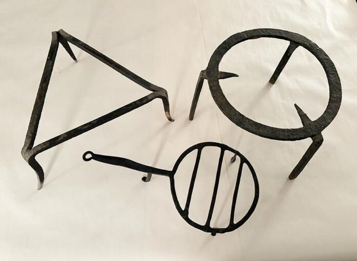 wrought iron trivets