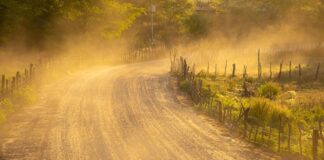 dusty road