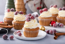Cranberry Upside-Down Muffins