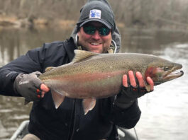 Stalking winter steelhead in the between months