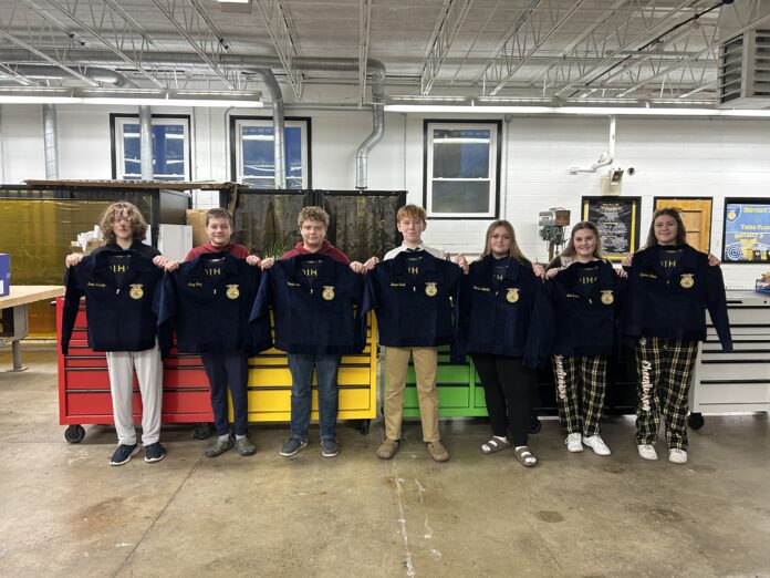 black river ffa kids get jackets