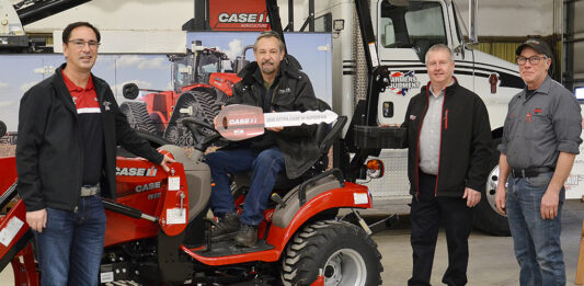 Ohio man wins tractor in national contest