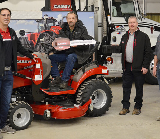 Ohio man wins tractor in national contest
